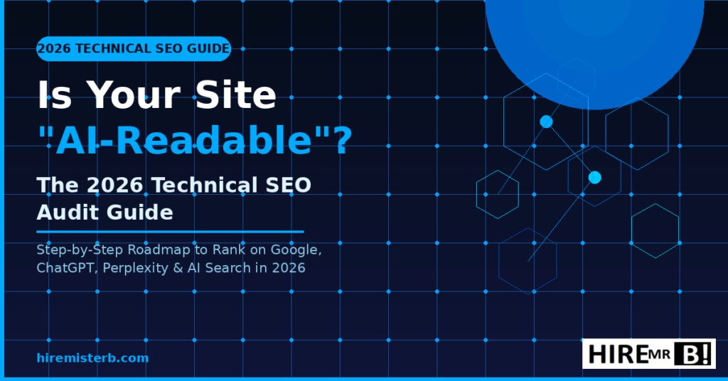 Is Your Site 'AI-Readable'? The 2026 Technical SEO Audit Guide